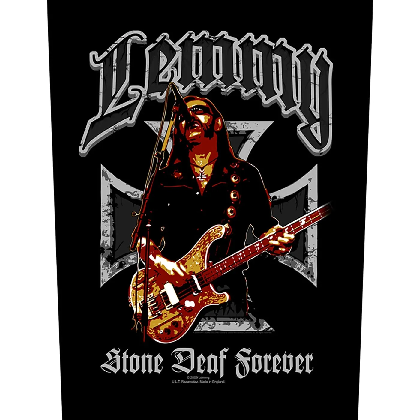 Lemmy Back Patch - Stone Deaf (Backpatch)