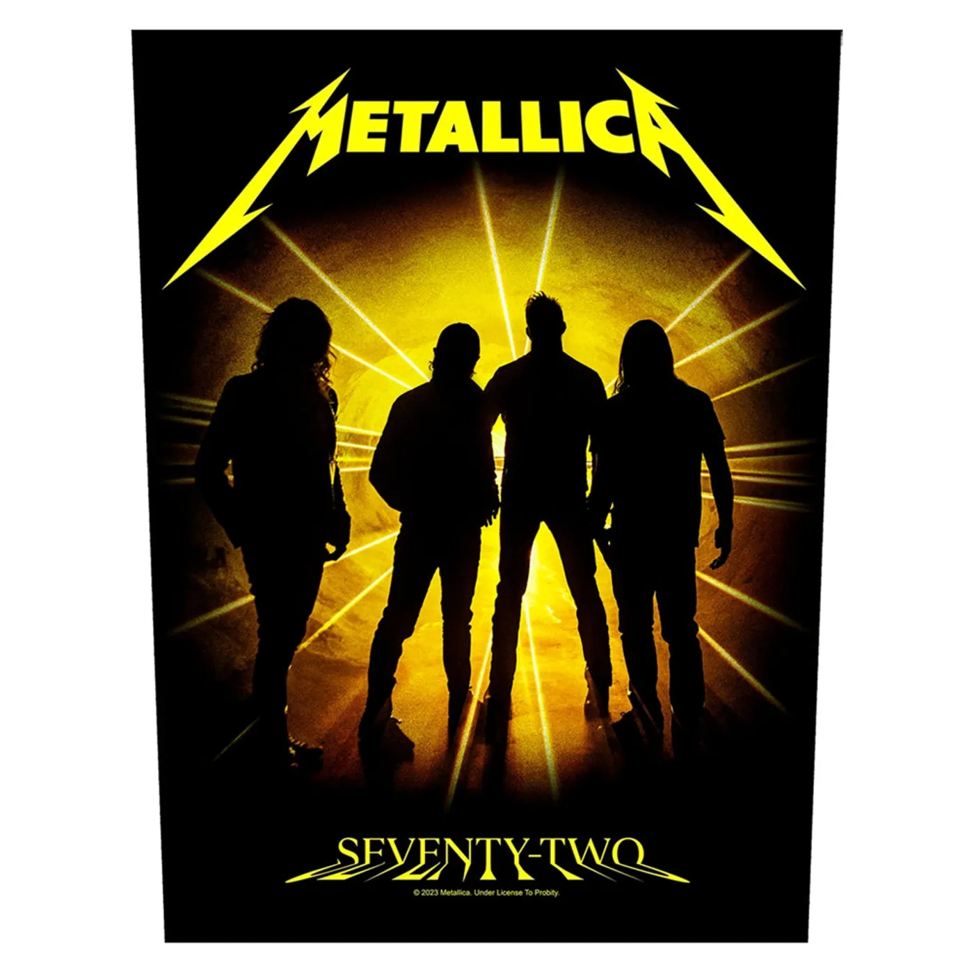 Metallica Back Patch - Charred M72 (Backpatch)