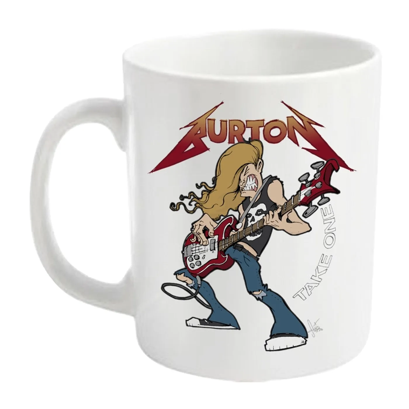 Metallica Mug - Cliff Burton - Take One