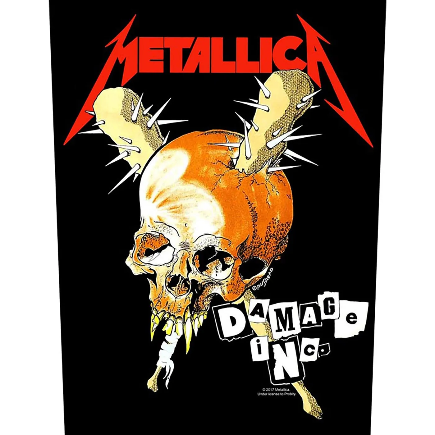 Metallica Back Patch - Damage Inc. (Backpatch)