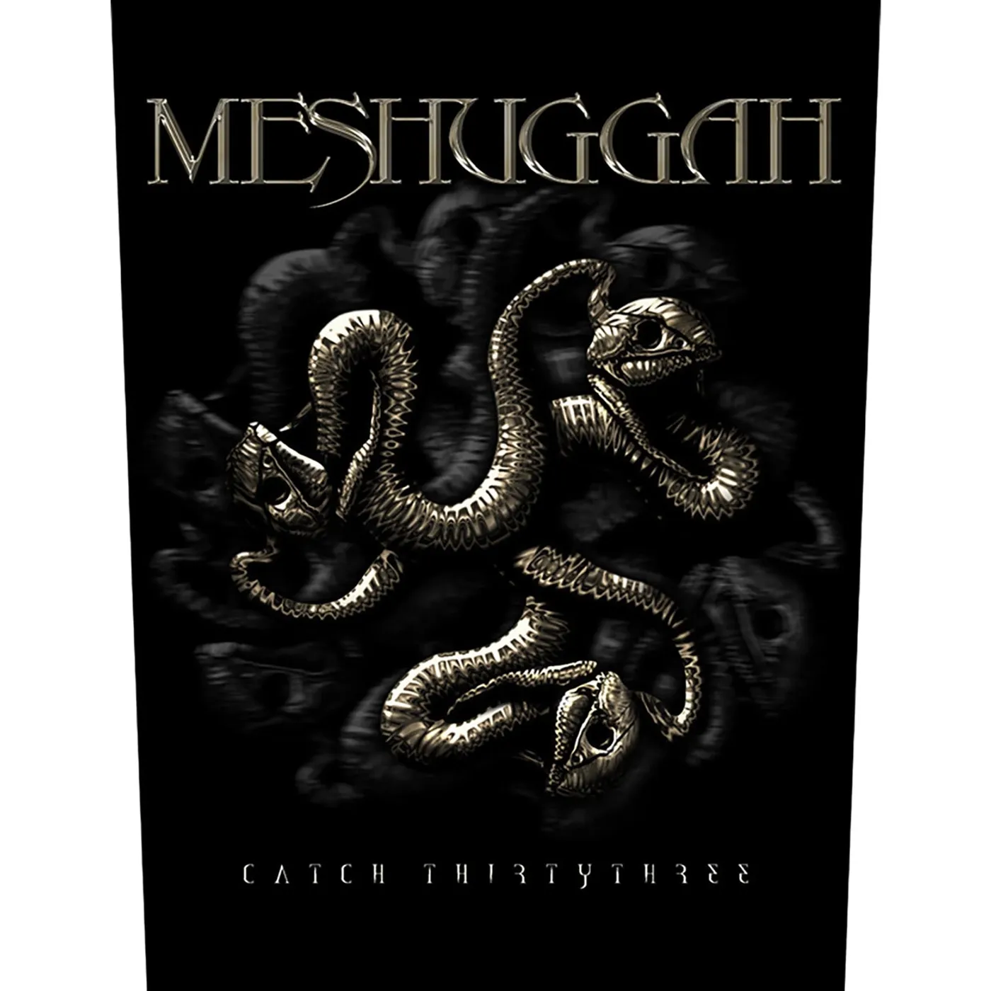 Meshuggah Back Patch - Catch 33 (Backpatch)