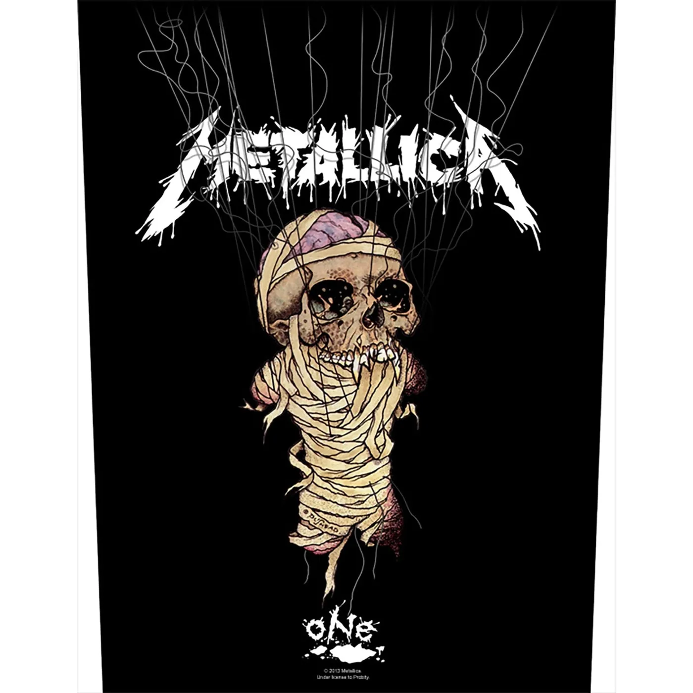 Metallica Back Patch - One / Strings (Backpatch)