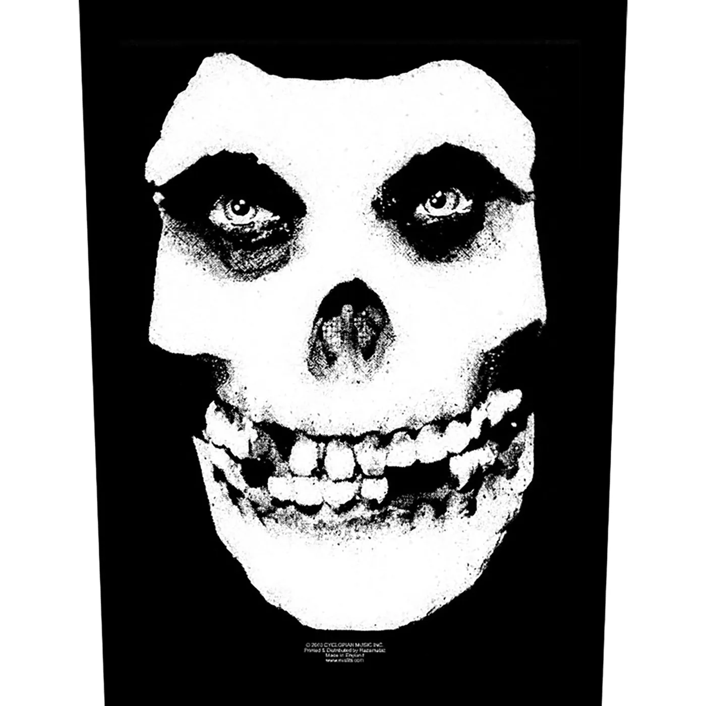 Misfits Back Patch - Face Skull (Backpatch)