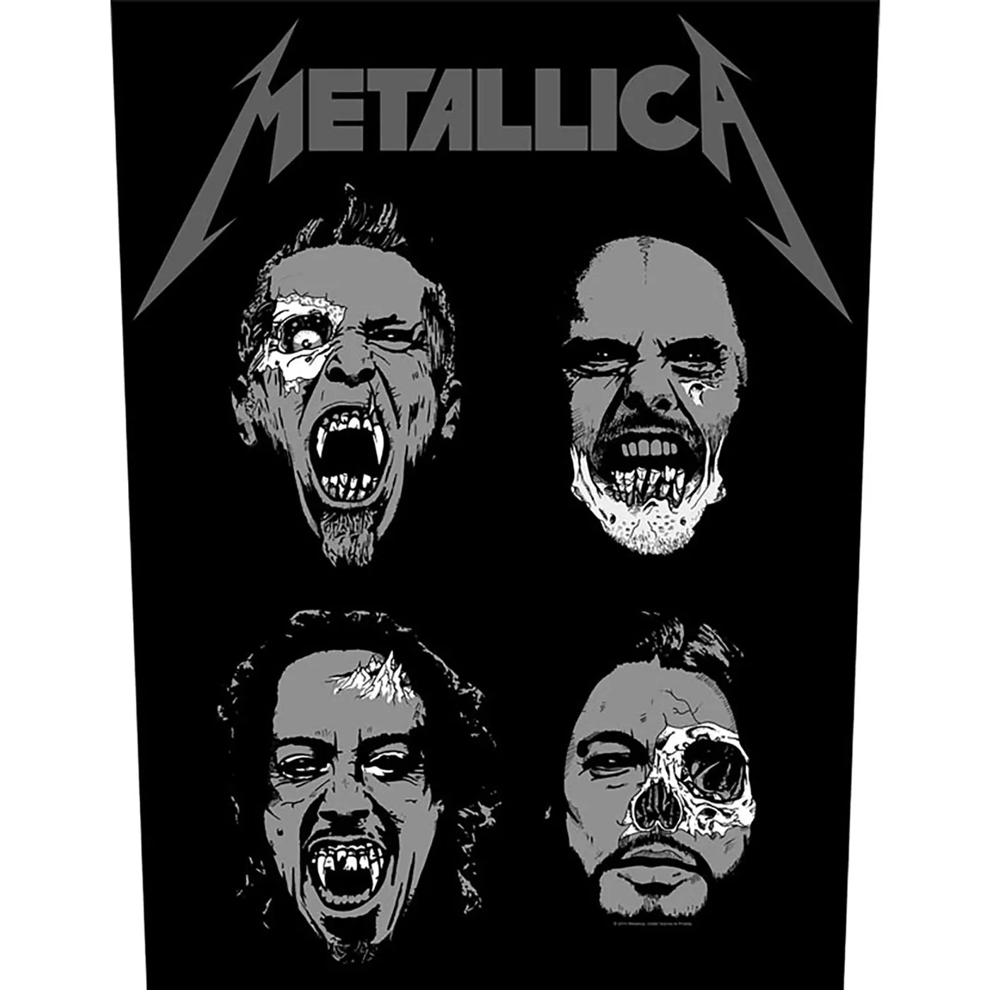 Metallica Back Patch - Undead (Backpatch)