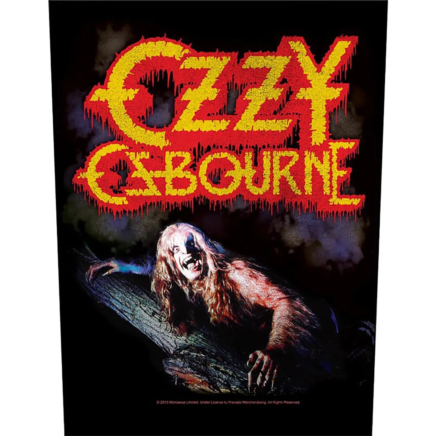 Ozzy Osbourne Back Patch - Bark At The Moon (Backpatch)