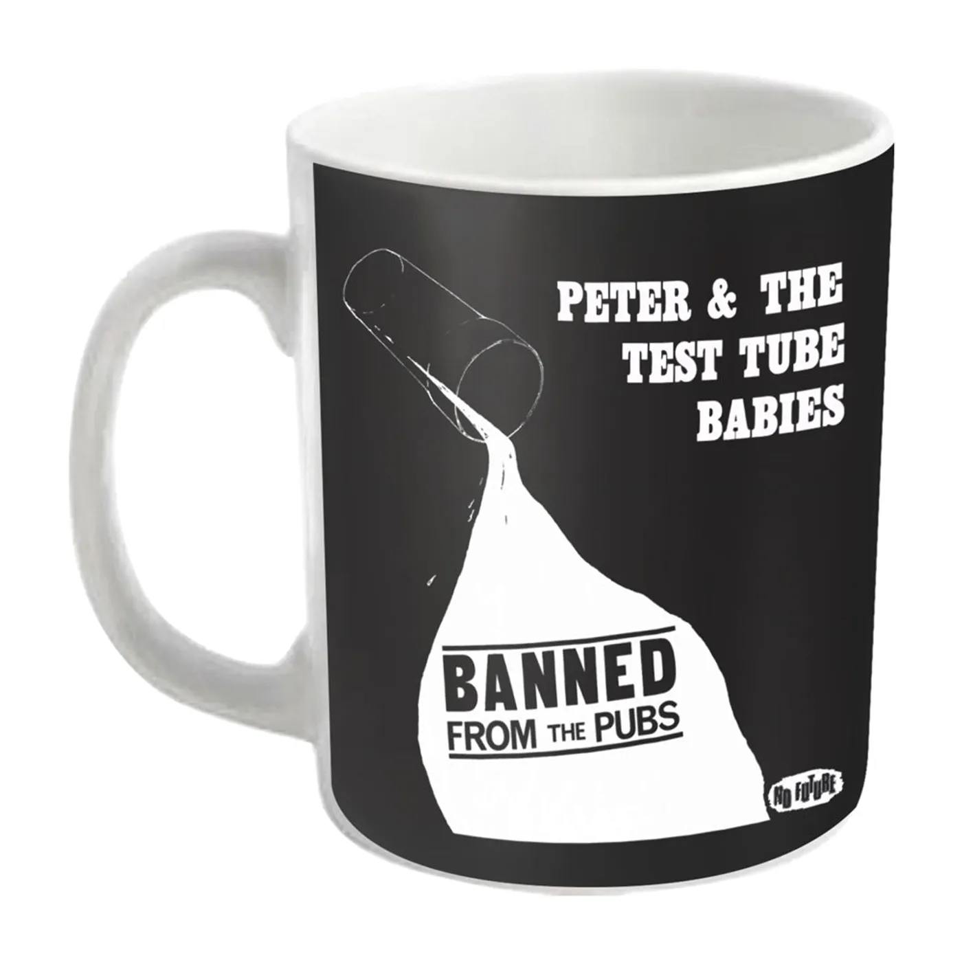 Peter and the Test Tube Babies Mug - Banned From The Pubs