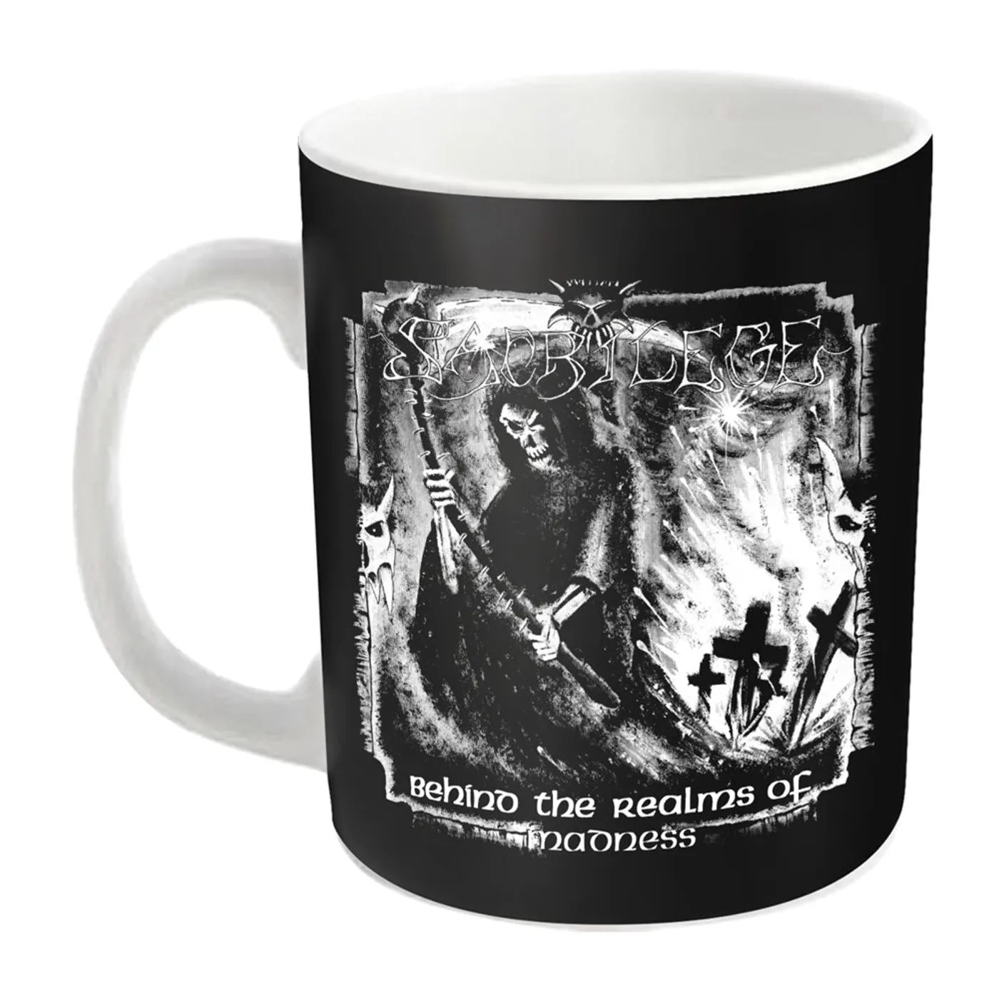 Sacrilege Mug - Behind The Realms Of Madness