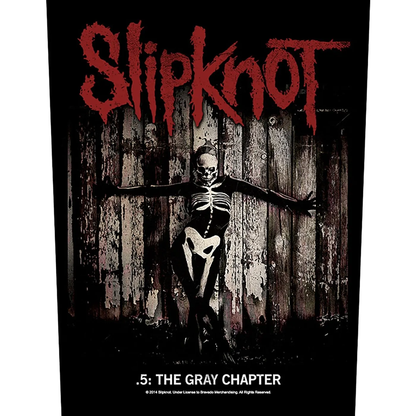 Slipknot Back Patch - The Gray Chapter (Backpatch)