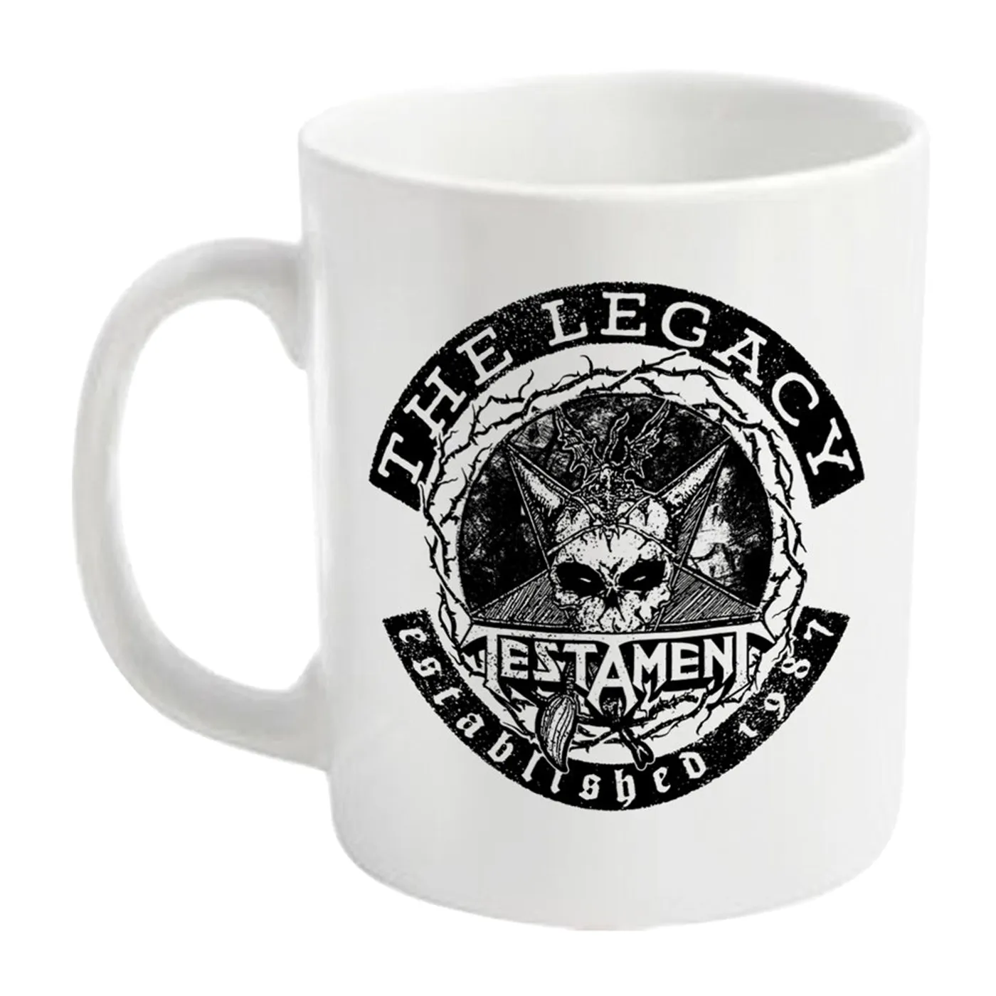 Testament Mug - The Legacy (White)