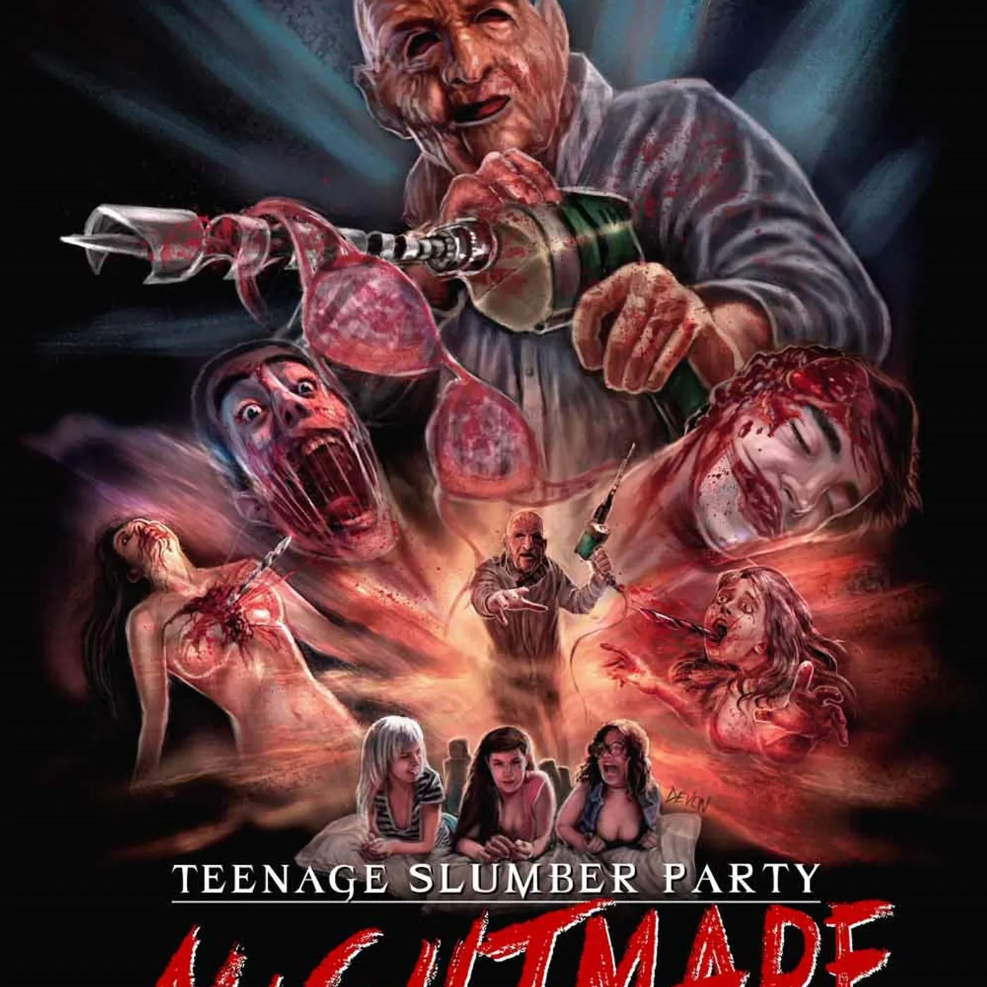 Feature Film DVD - Teenage Slumber Party Nightmare