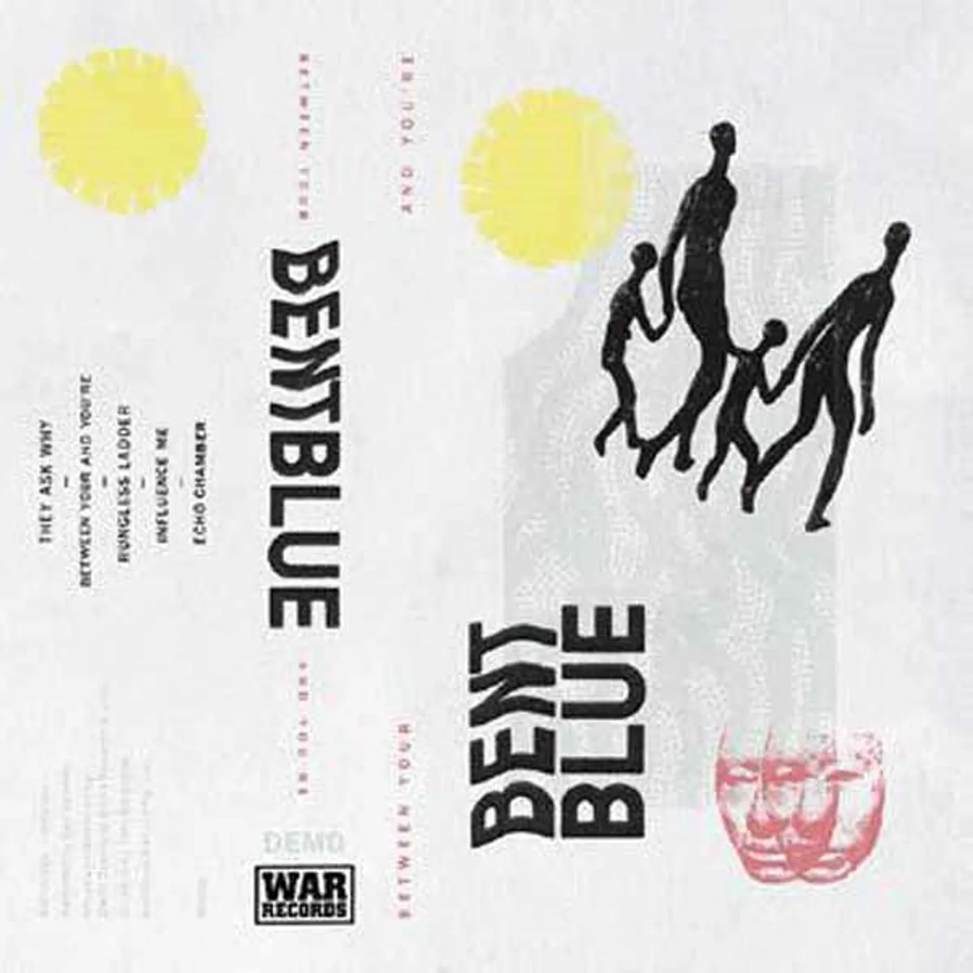 Bent Blue Music Cassette - Between Your And You'Re