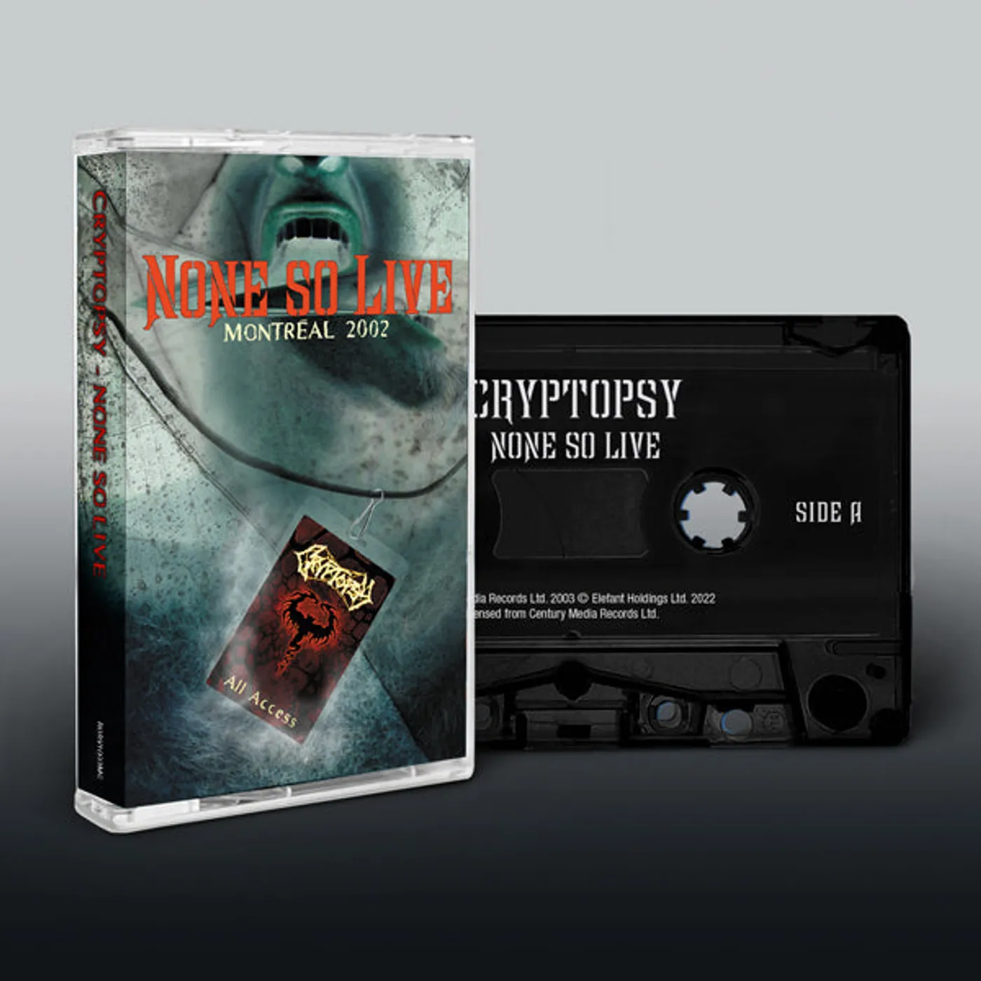 Cryptopsy Music Cassette - None So Live