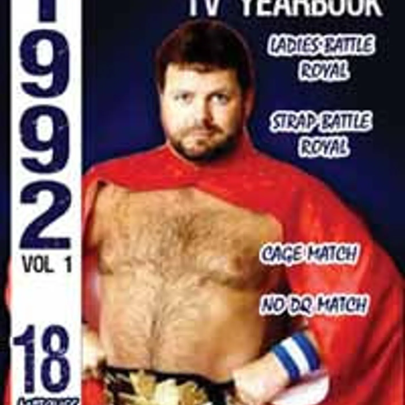 Feature Film DVD - 1992 Memphis Wrestling Tv Yearbook Vol 1