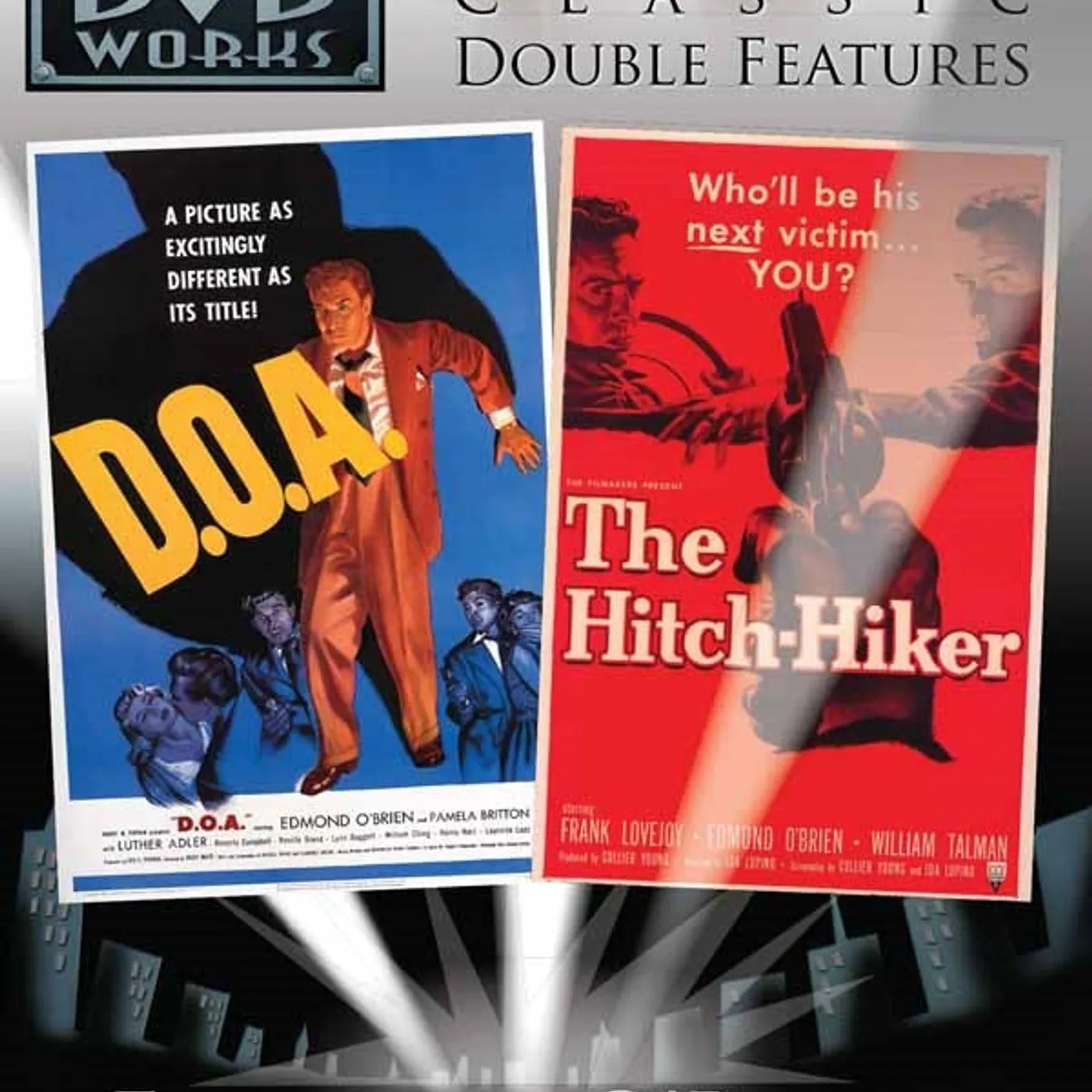 Feature Film DVD - Edmond O'Brien Film Noir Double Feature