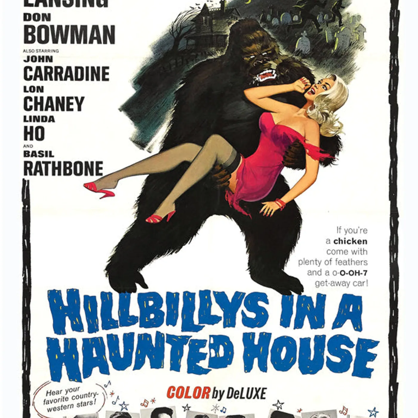 Feature Film DVD - Hillbilly'S In A Haunted House