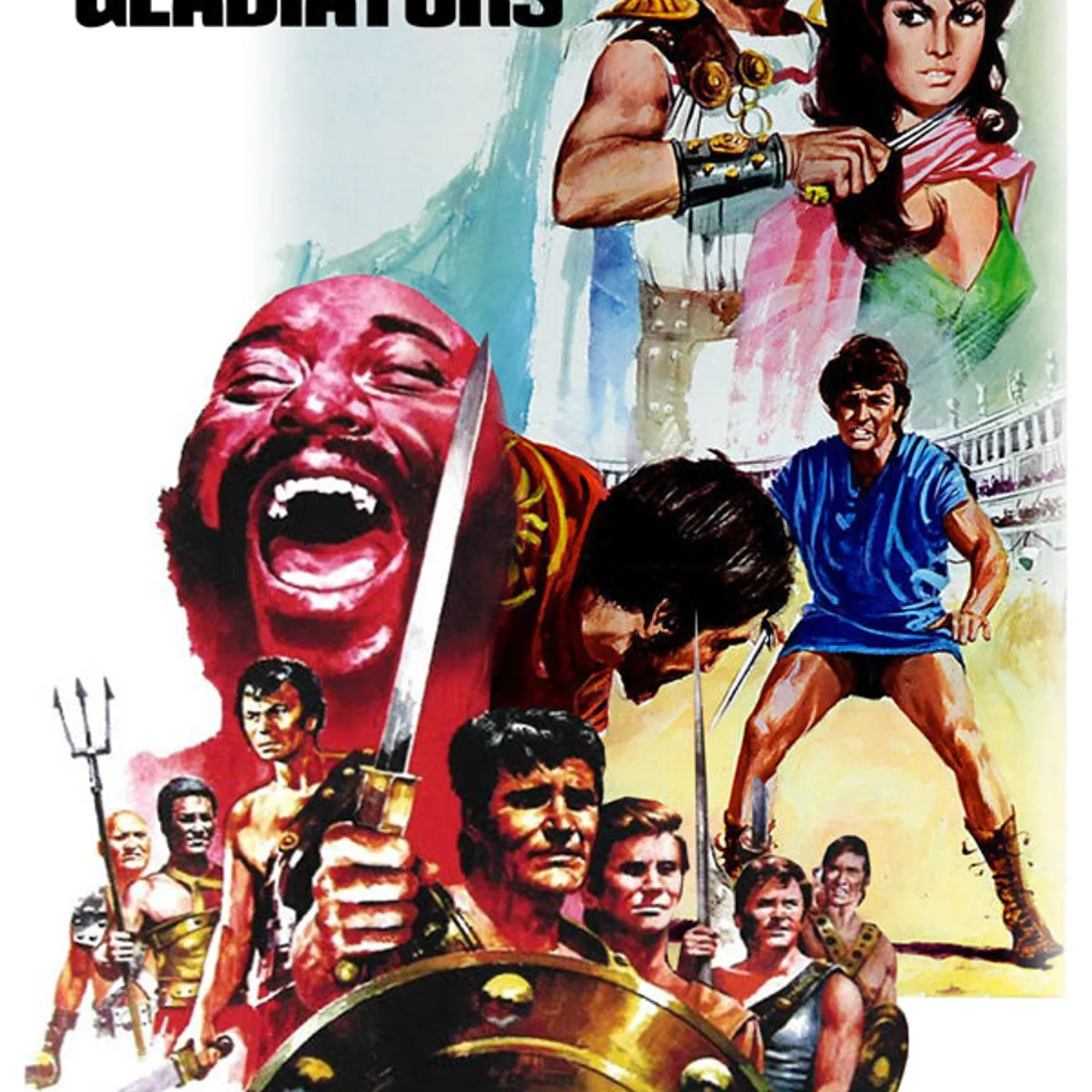Feature Film DVD - Seven Rebel Gladiators