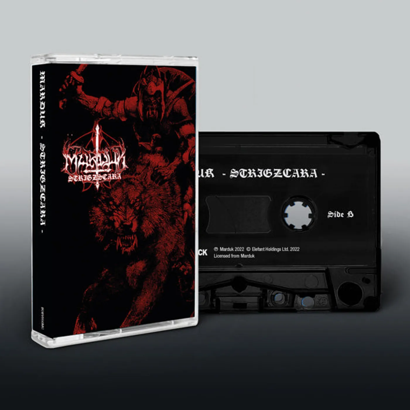 Marduk Music Cassette - Strigzscara Warwolf Live 1993
