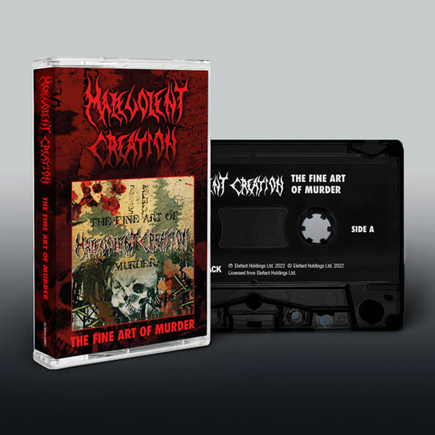 Malevolent Creation Music Cassette - The Fine Art Of Murder