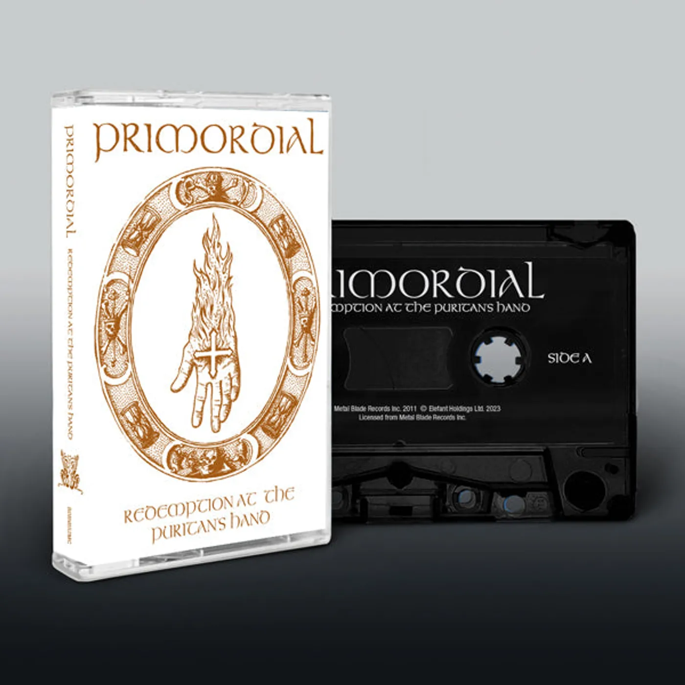 Primordial Music Cassette - Redemption At The Puritan'S Hand