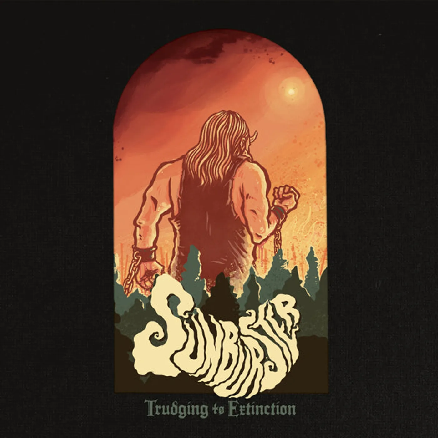 Sunburster Music Cassette - Trudging To Extinction