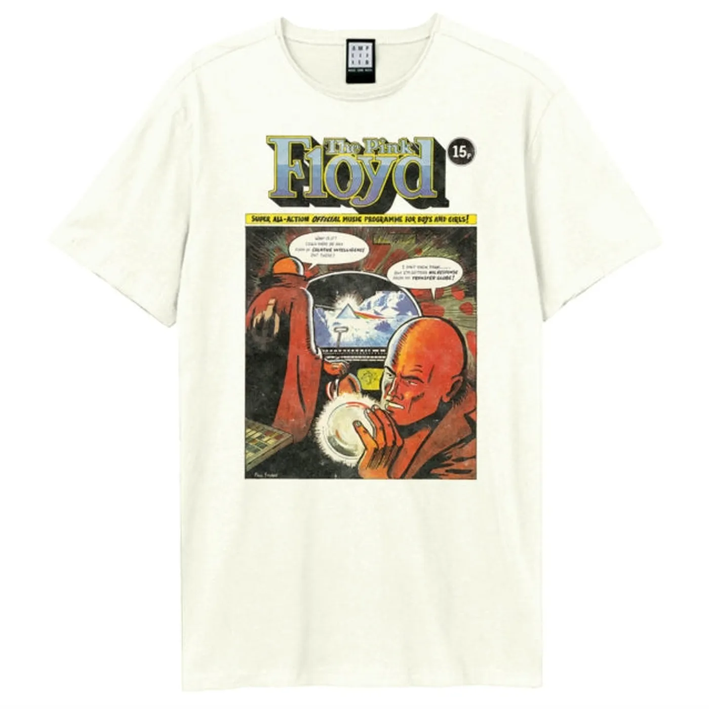 Pink Floyd Vintage T Shirt - Amplified Official Music Programme