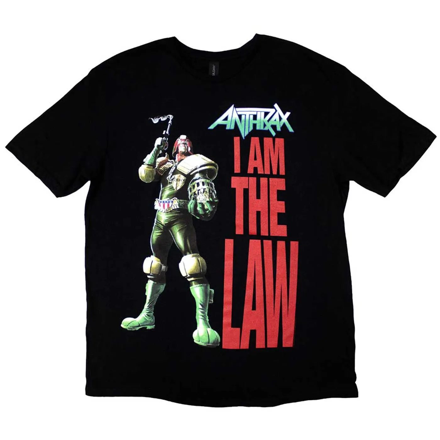 Anthrax T Shirt - I Am The Law