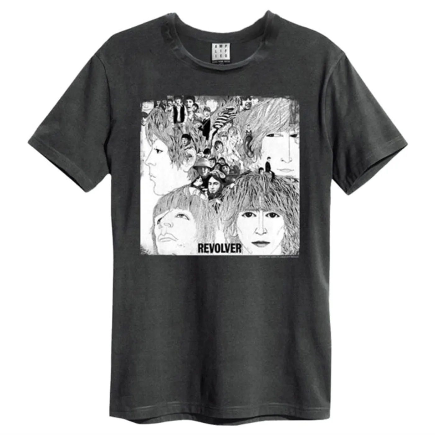 The Beatles  T Shirt -  Revolver Amplified Vintage