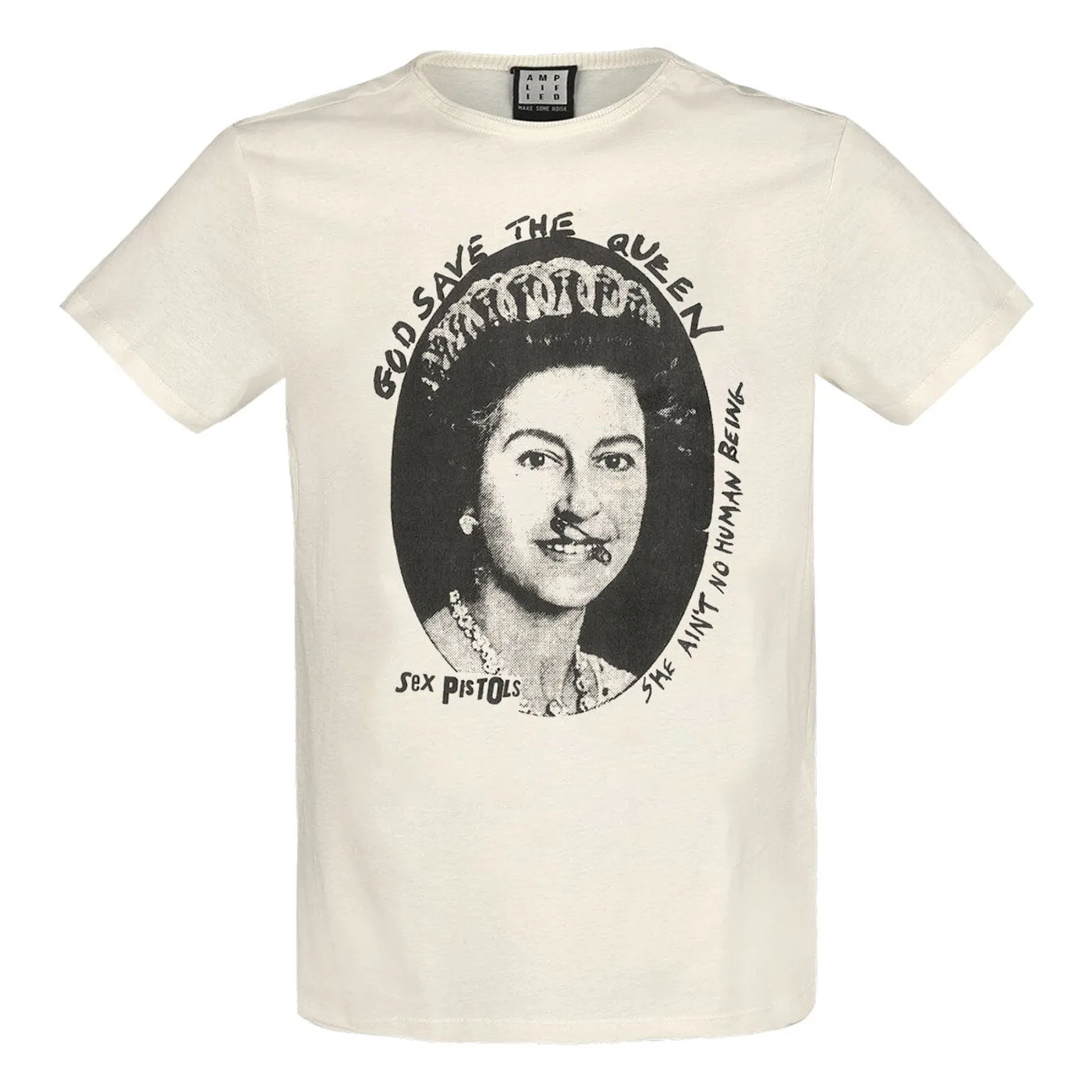 The Sex Pistols  T Shirt -  God Save The Queen Amplified Vintage