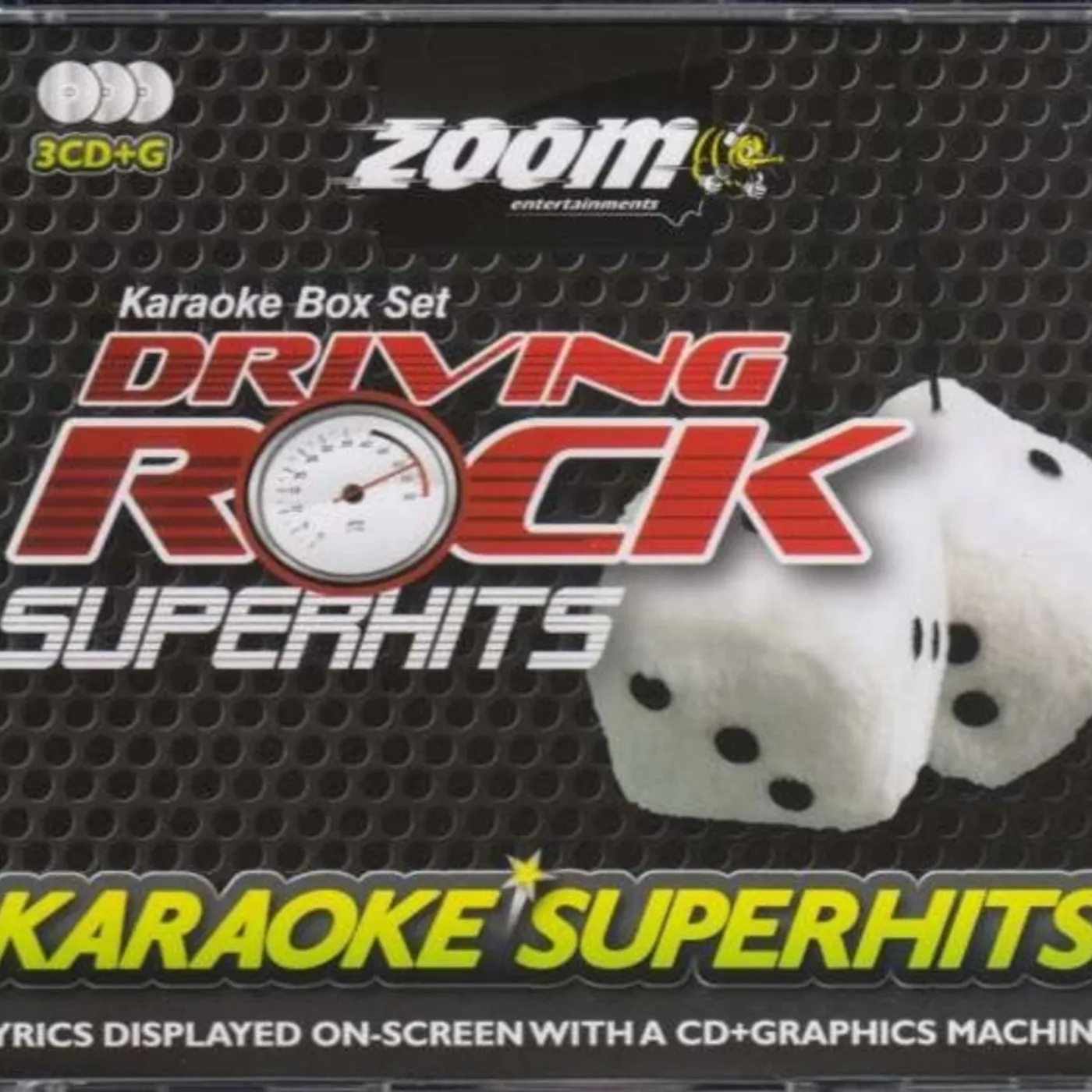 Zoom Karaoke CD - Karaoke Superhits: Driving Rock Superhits Box Set (Cd+G)