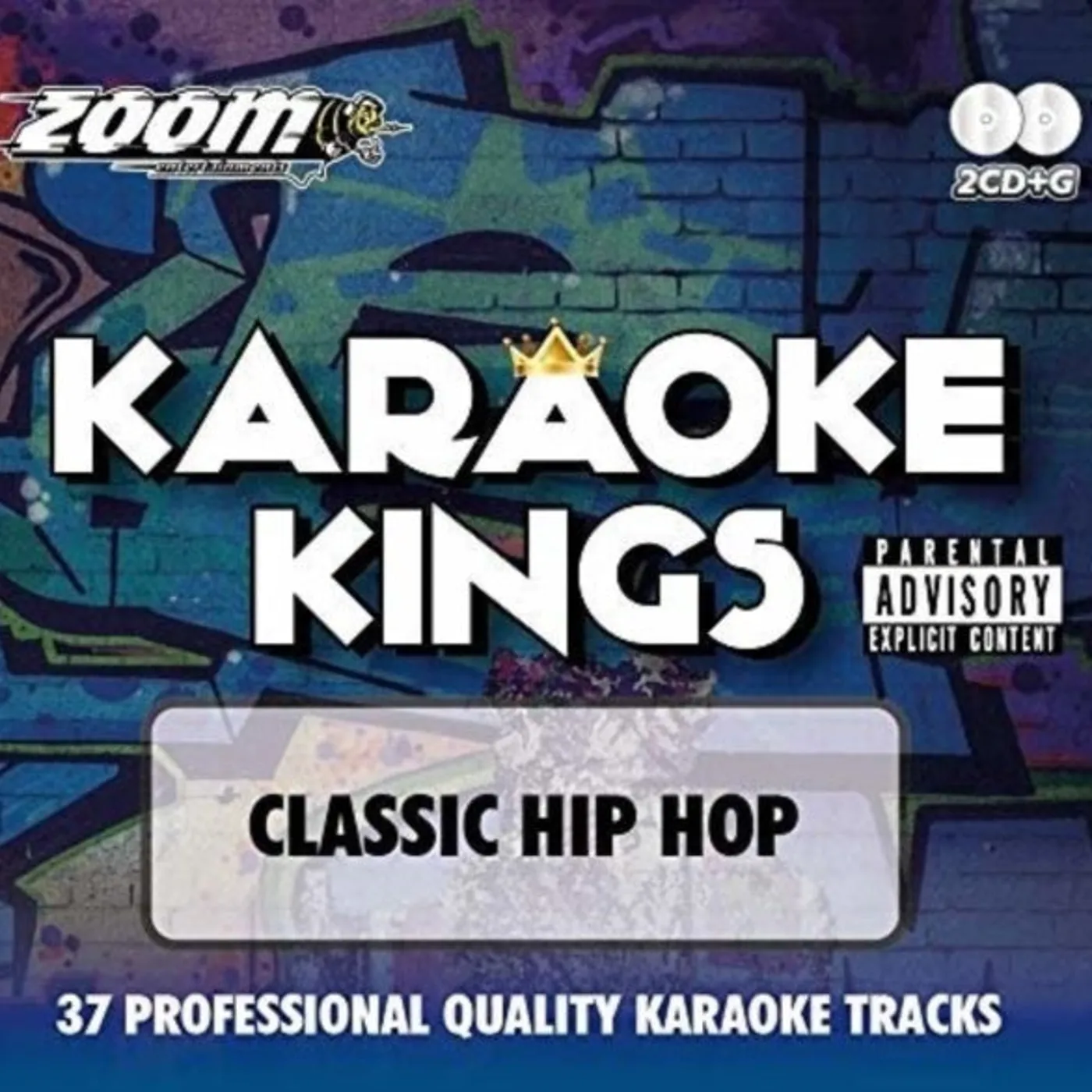 Zoom Karaoke CD - Karaoke Kings: Classic Hip Hop - 37 Songs (Cd+G)