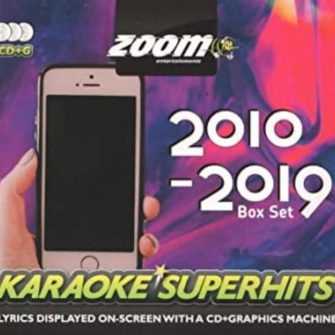 Zoom Karaoke CD - Karaoke Superhits: 2010-2019 Box Set (Cd+G)