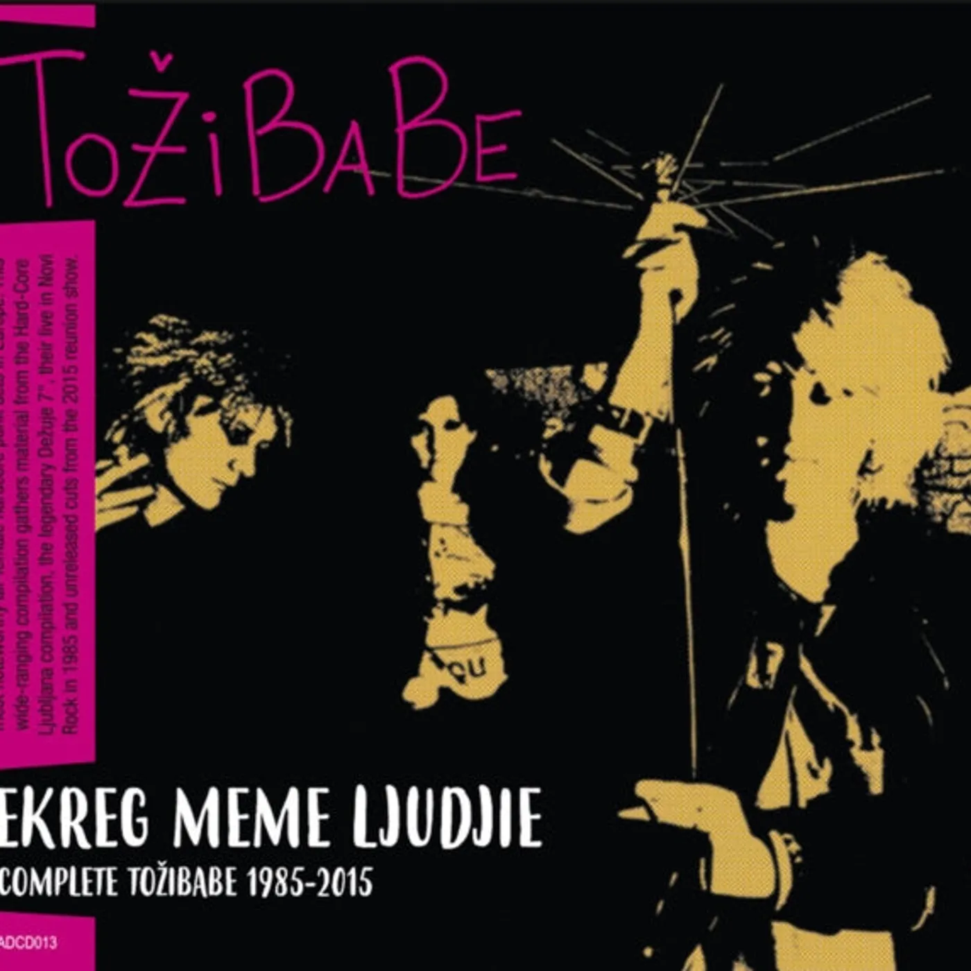 Tožibabe CD - Ekreg Meme Ljudjie - Complete Tozibabe 1985-2015