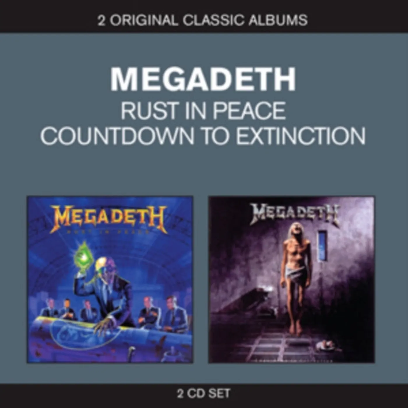 Megadeth CD - Countdown To Extinction/Rust In Peace