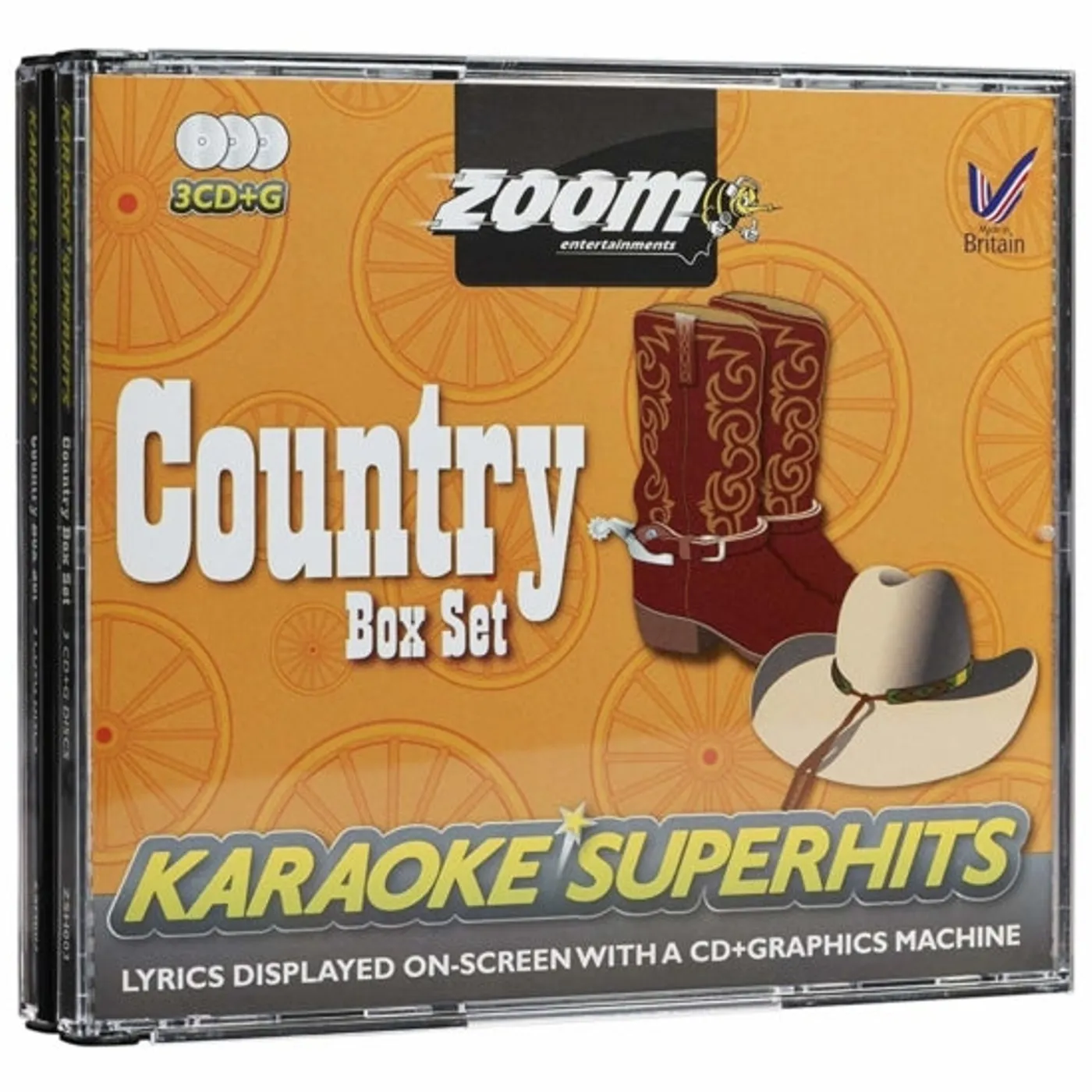 Zoom Karaoke CD - Karaoke Superhits: Country Box Set (Cd+G)