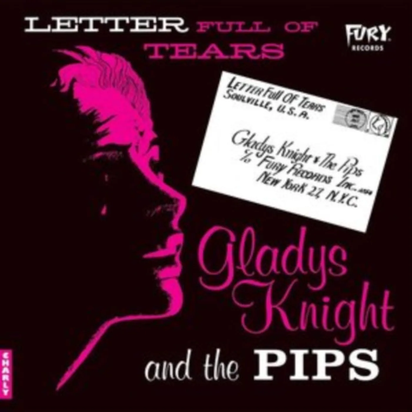Gladys Knight & The Pips LP - Letter Full Of Tears (60Th Anniversary Diamond Edition) (Crystal Clear Vinyl)