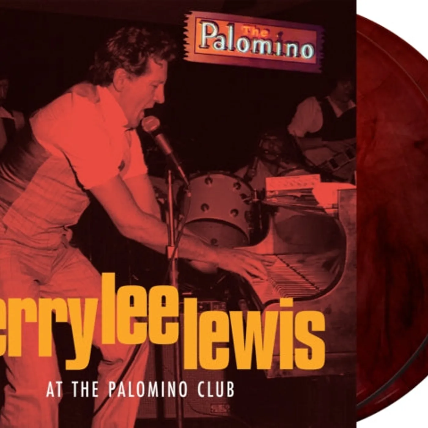  Jerry Lee Lewis LP - At The Palomino Club (Fiery Red Smoke Vinyl)