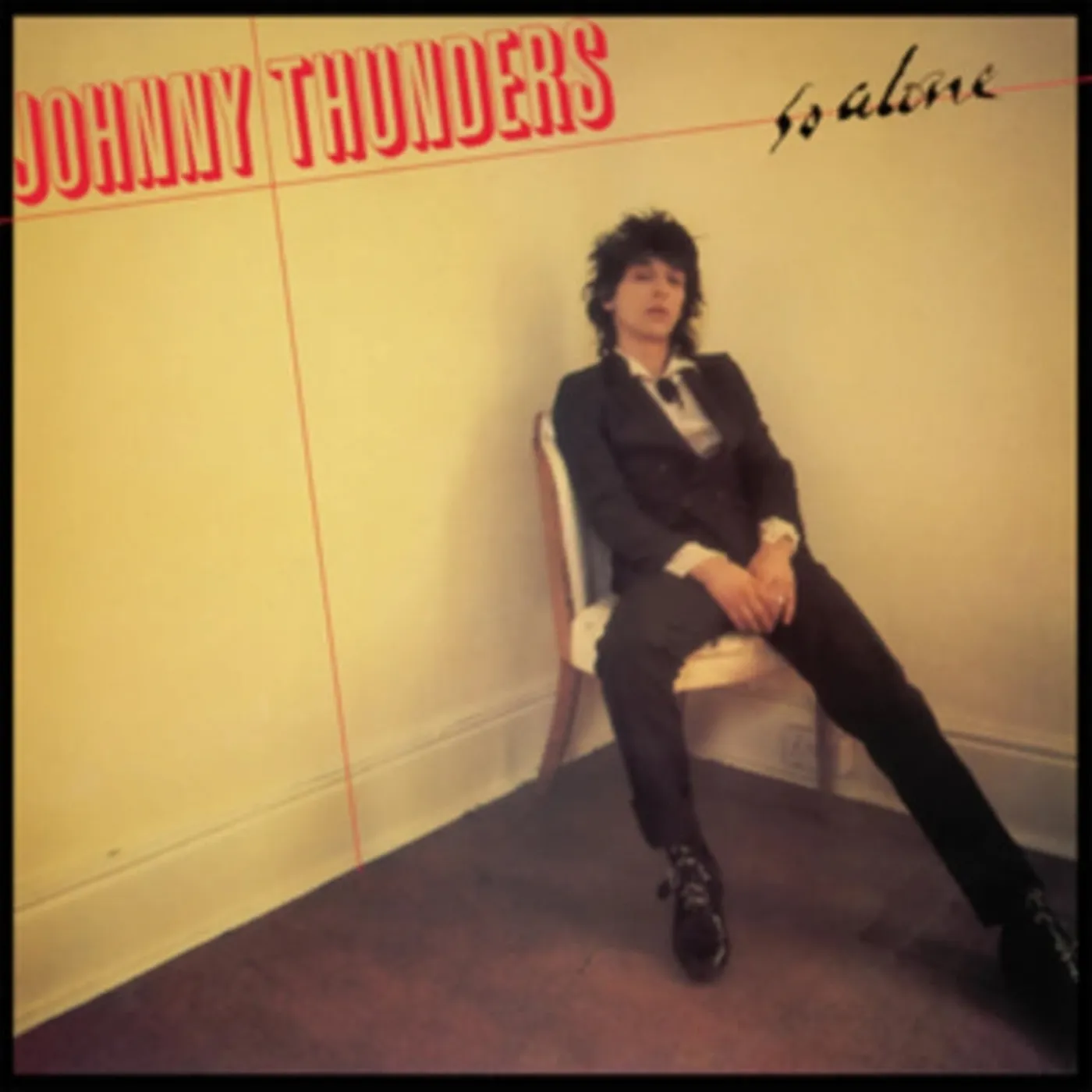 Johnny Thunders LP - So Alone (45Th Anniversary Edition) (Translucent Ruby Vinyl) (Syeor) (Indies)