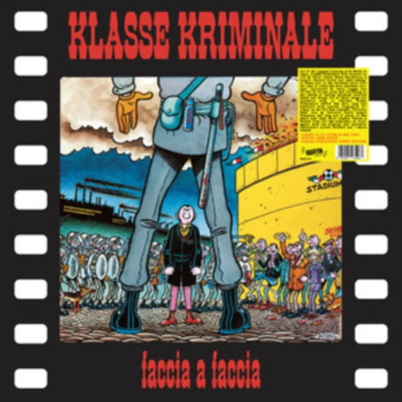 Klasse Kriminale LP - Faccia A Faccia (Coloured Vinyl) (+Poster)