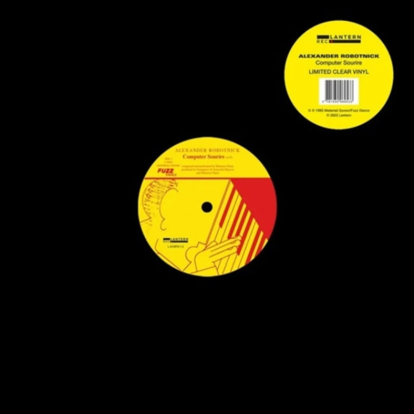 Alexander Robotnick LP - Computer Sourire (Clear Vinyl)