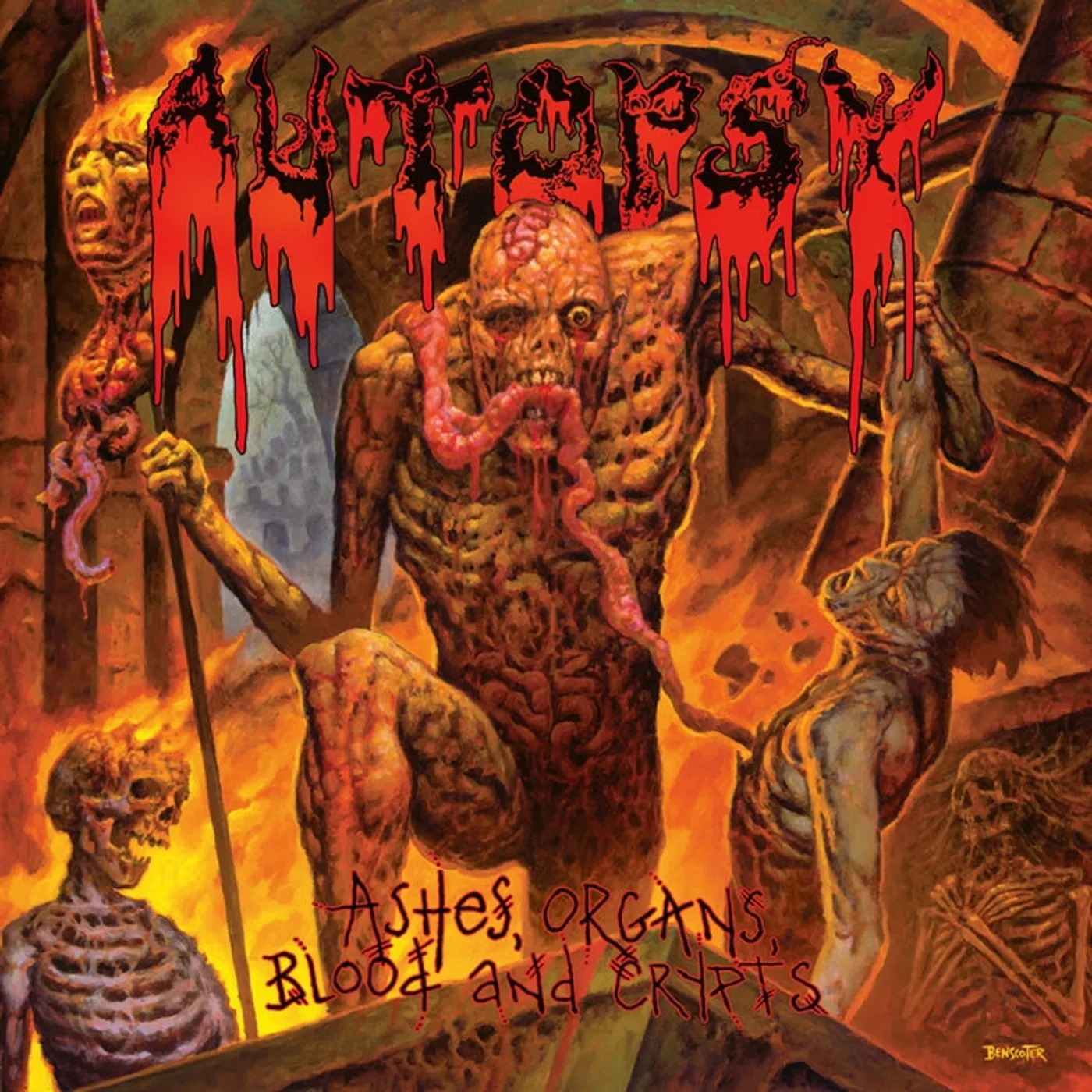 Autopsy LP - Ashes  Organs  Blood & Crypts (Vinyl)