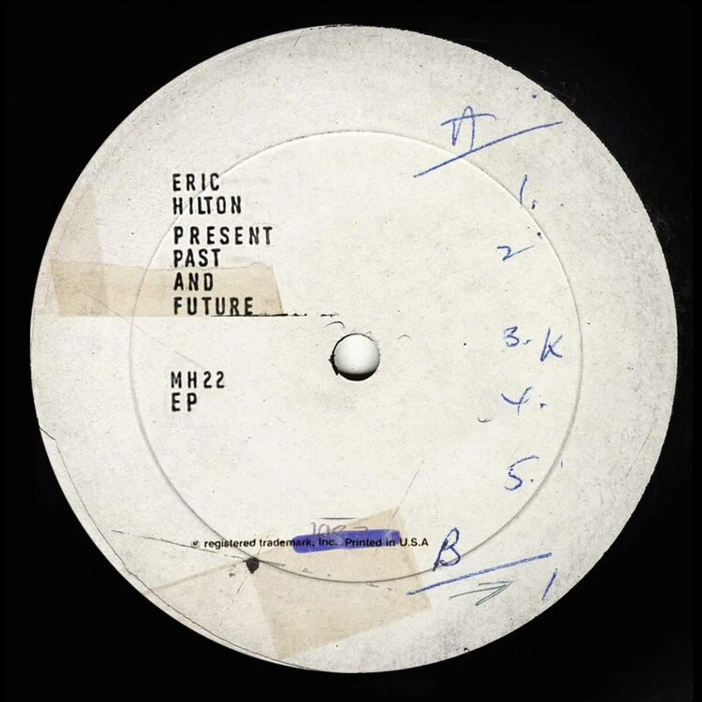 Eric Hilton LP - Present Past And Future (Vinyl)