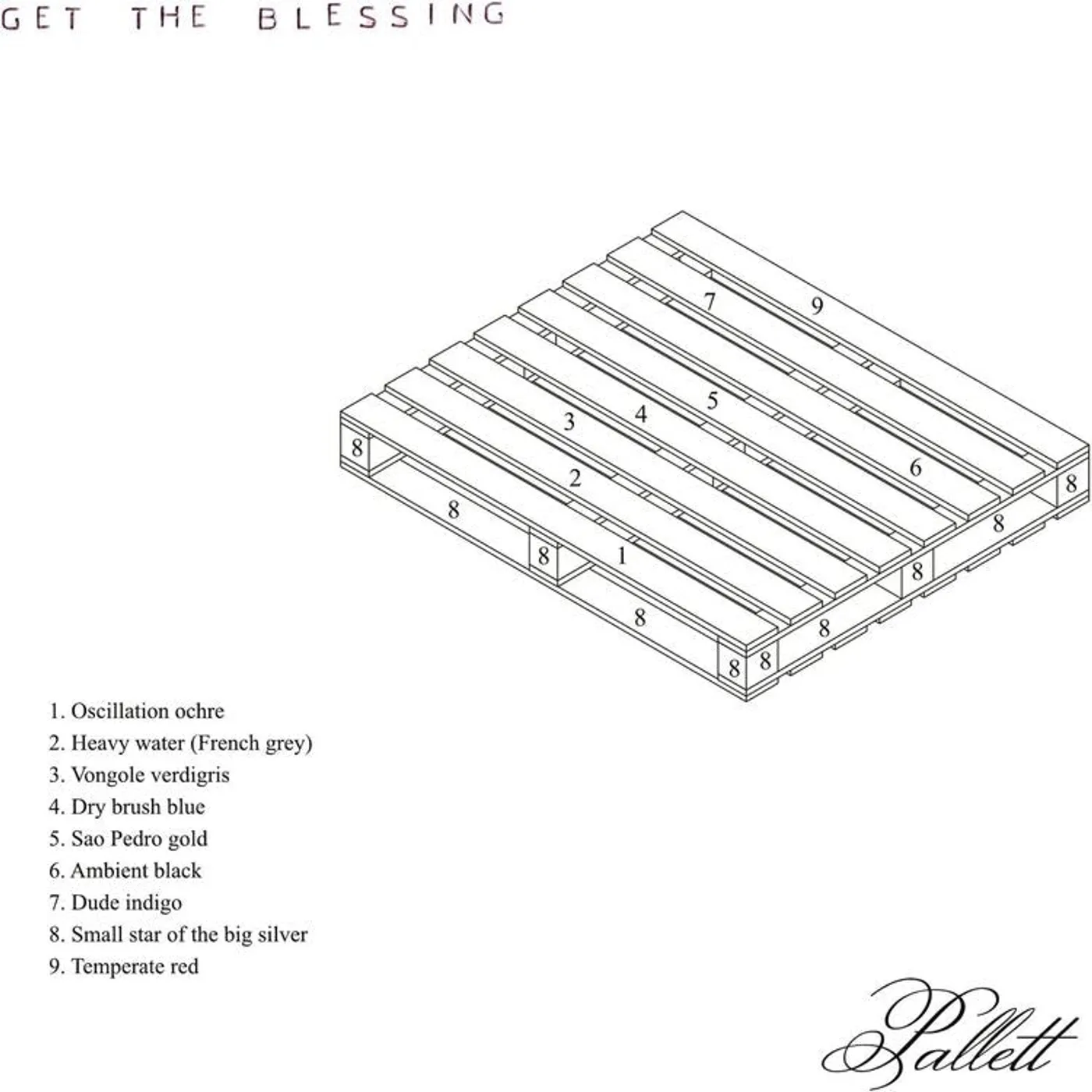 Get The Blessing LP - Pallett (Vinyl)