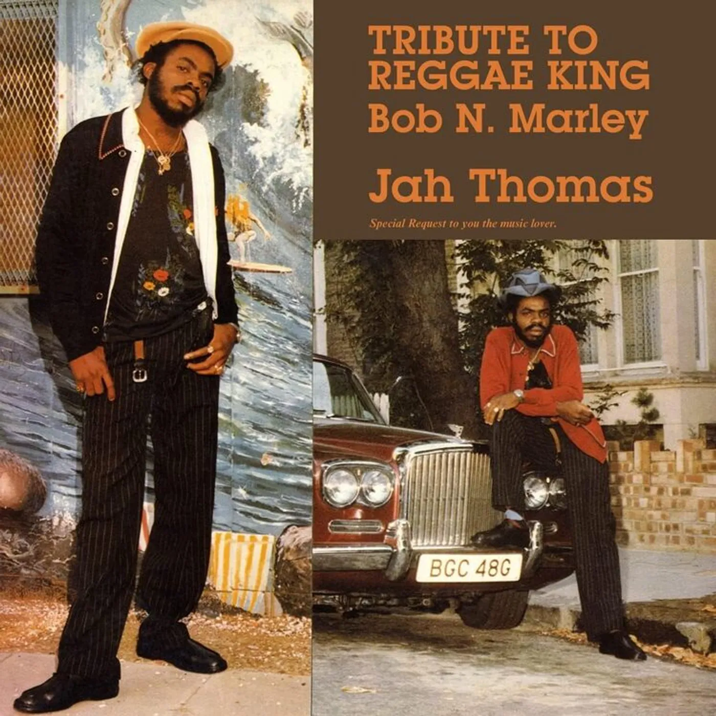 Jah Thomas LP - Tribute To Reggae King Bob N M (Vinyl)