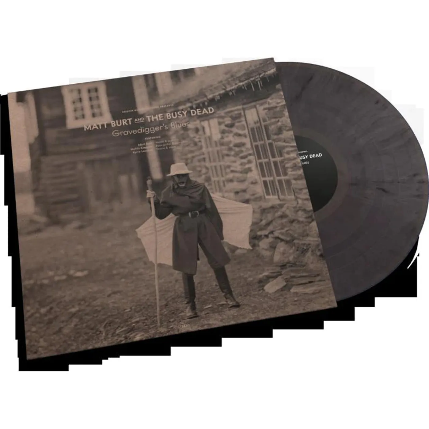 Matt Burt And The Busy Dead LP - Gravediggers Blues (Vinyl)
