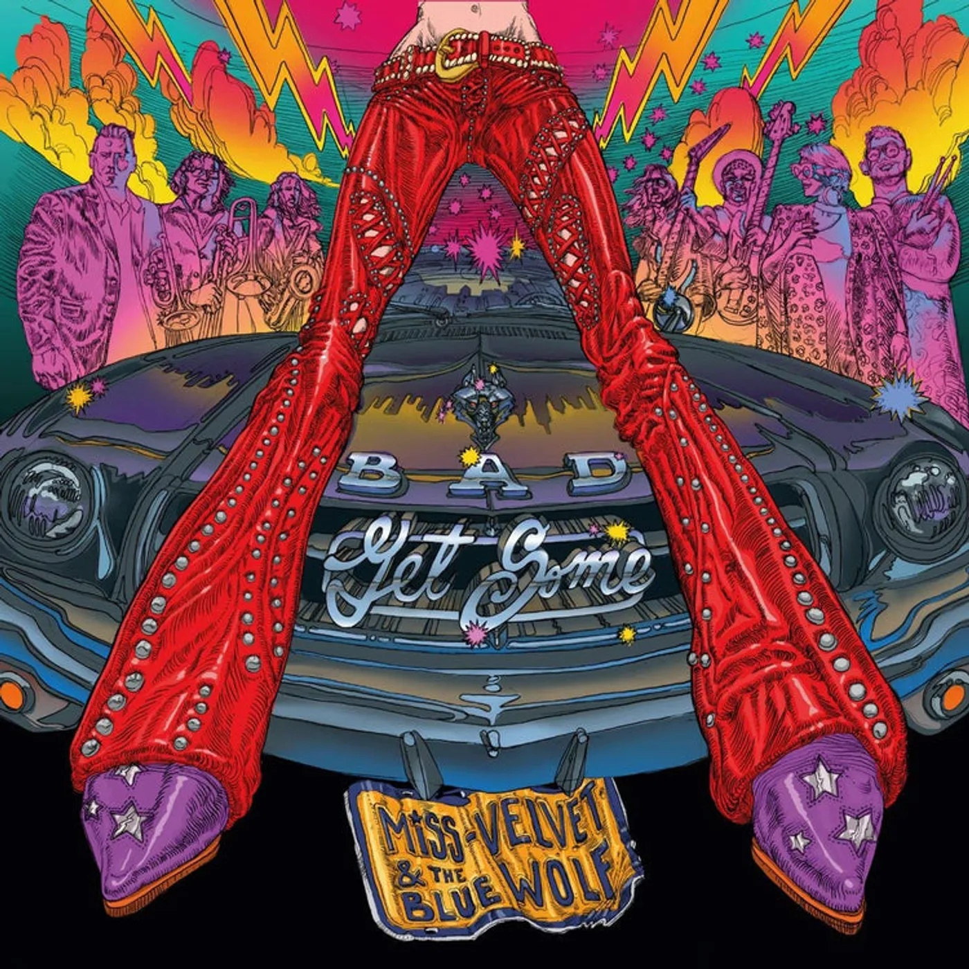 Miss Velvet and the Blue Wolf LP - Bad Get Some (Vinyl)