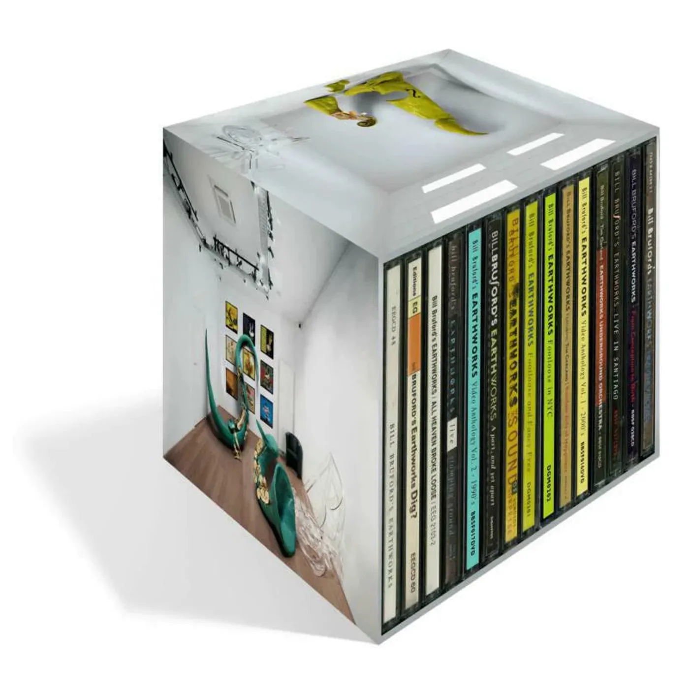 Bill Bruford CDBX - Earthworks Complete 24 Disc D
