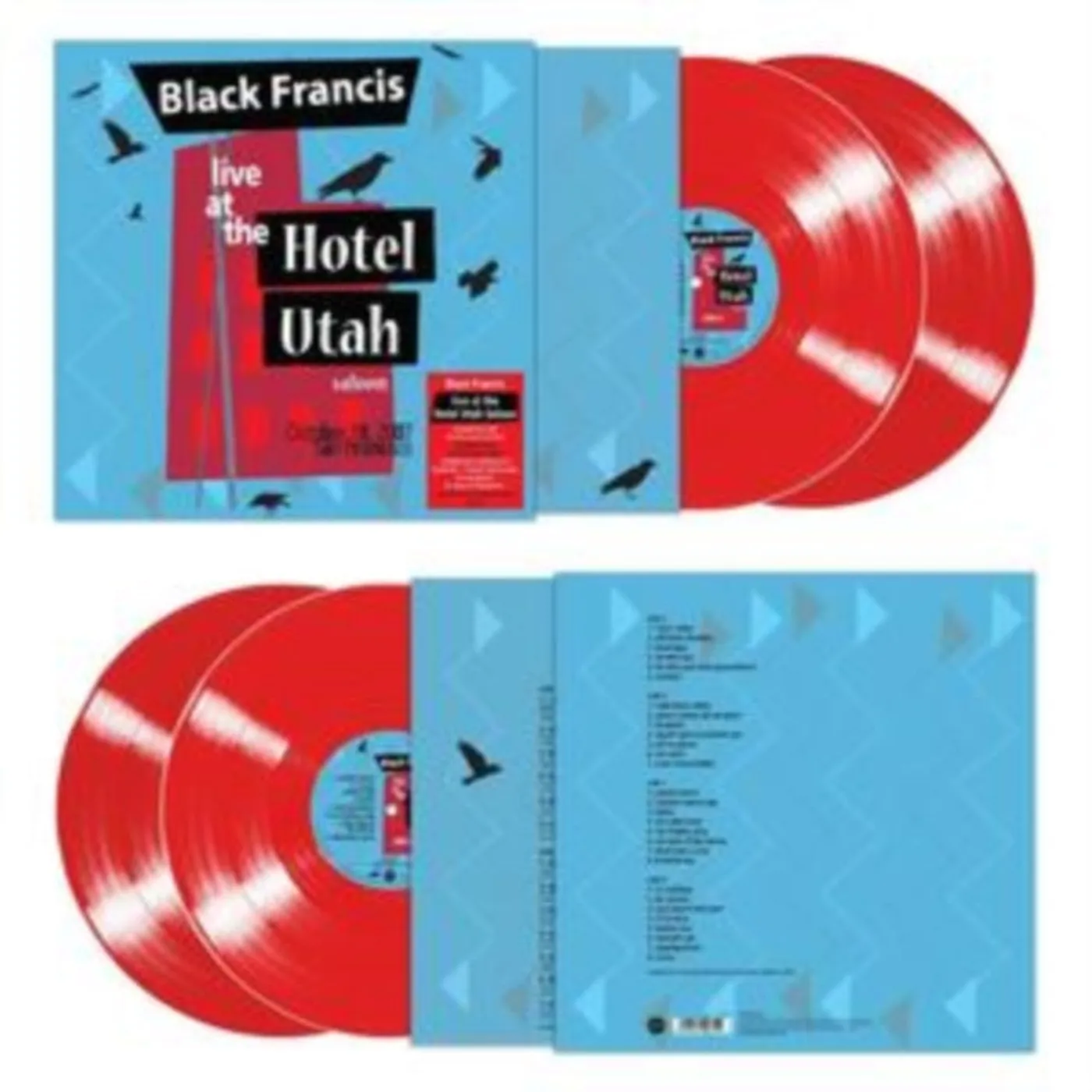 Black Francis LP - Live At Hotel Utah Saloon (Red (Vinyl)