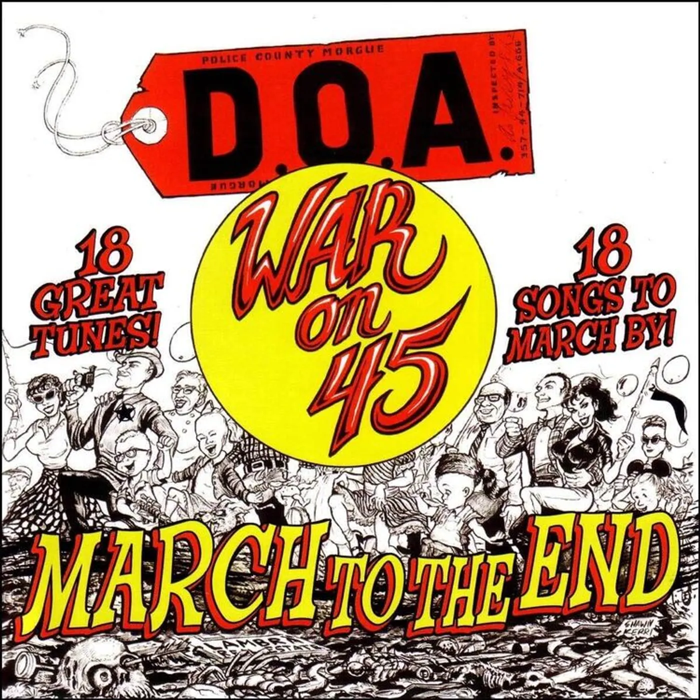 D.O.A. LP - War On 45 - 40Th Anniversary R (Vinyl)