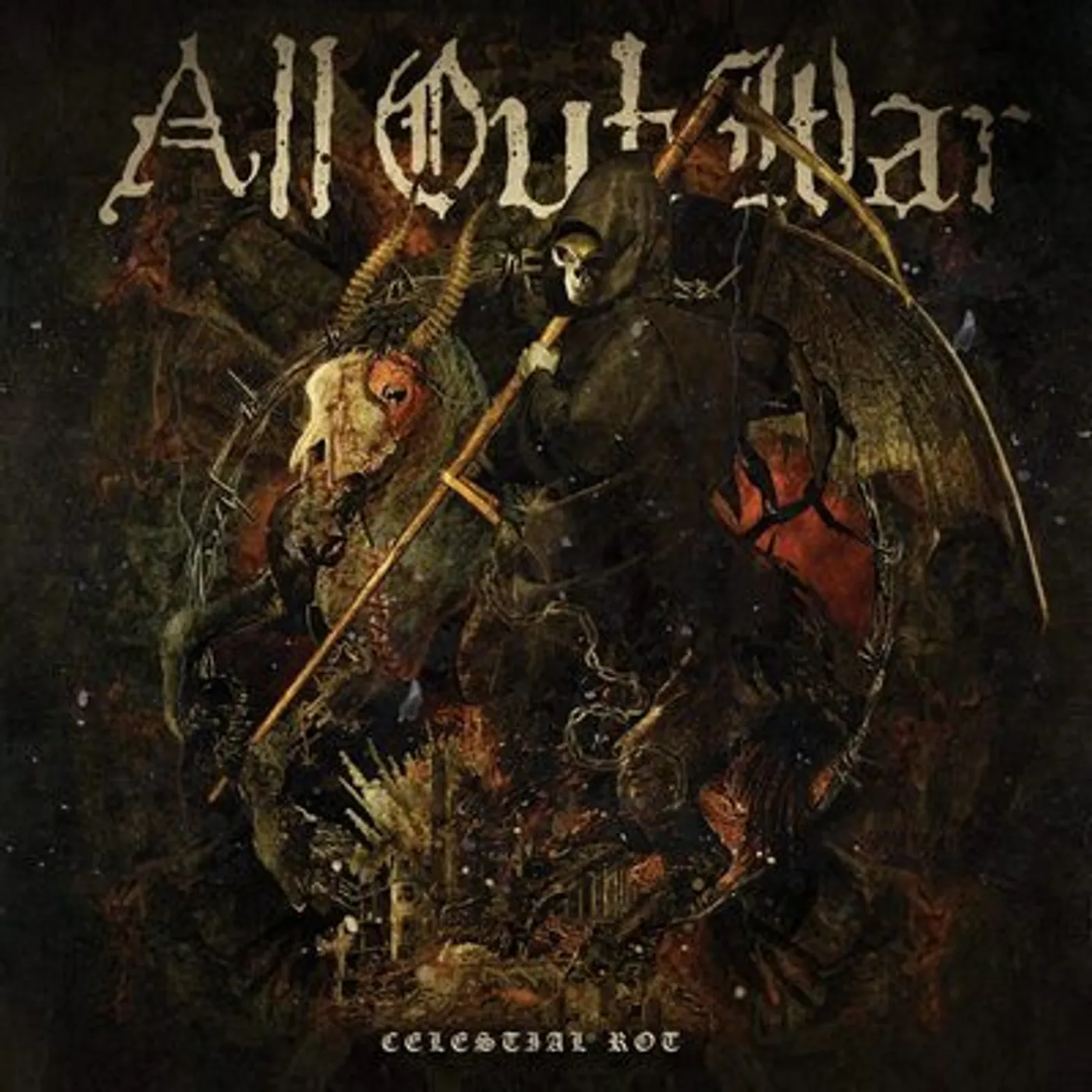 All Out War – Truth In The Age Of Lies – Vinyl (Red/Black