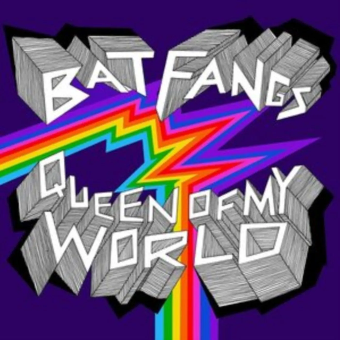 Bat Fangs LP - Queen Of My World (Yellow Viny (Vinyl)